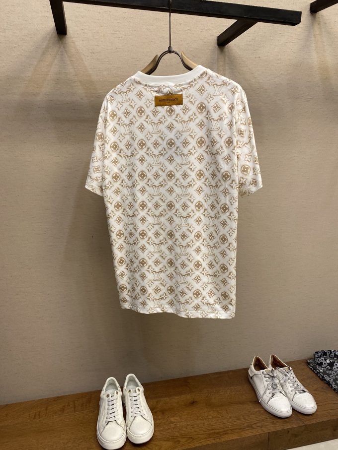 Spring/Summer Monogram T-Shirt for Men and Women