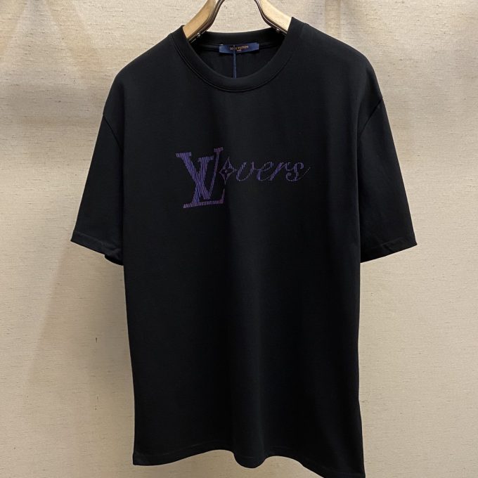 2025 Spring/Summer New Gradient Colourful Printed Short Sleeve T-Shirt