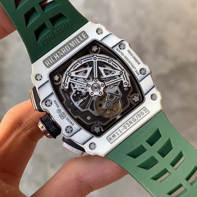 RH RM011-03LMC carbon fiber watch,