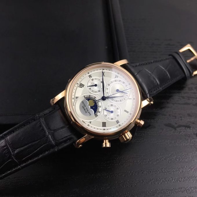 PPF Super Chronograph Moon Phase Watch