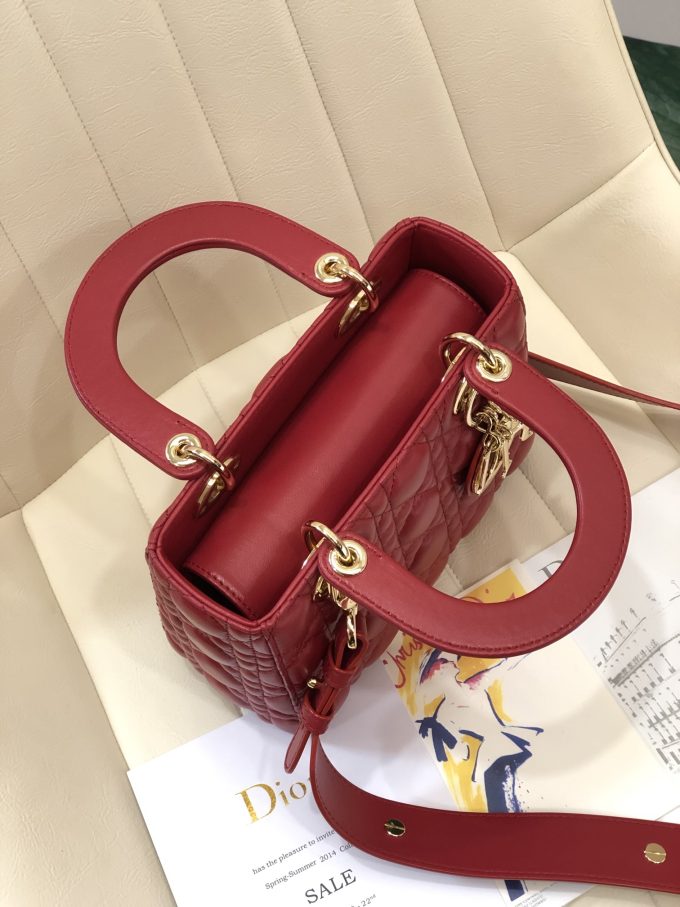 Daisy four-compartment gold buckle