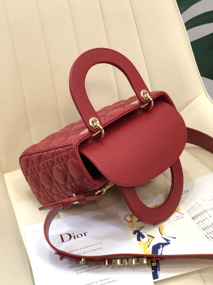 Daisy four-compartment gold buckle
