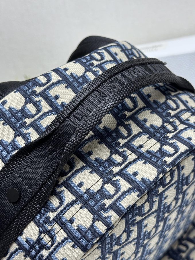 DiorTravel Backpack ‘Blue Cloth Large