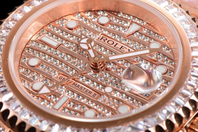 Rolex Greenwich II pavé diamond special edition