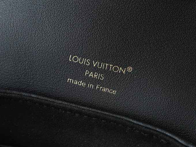 Black Full leather embossed