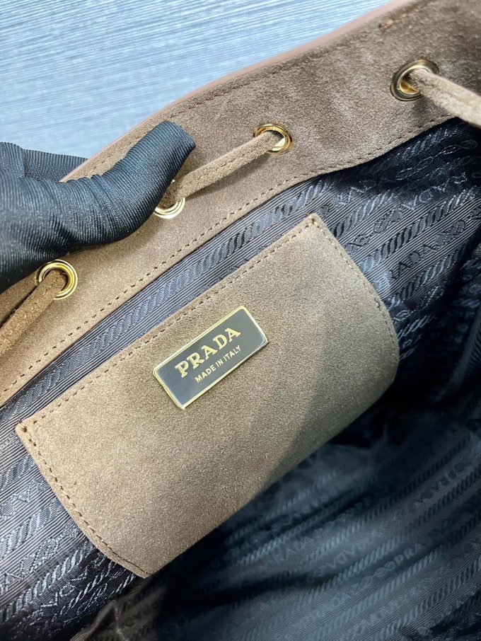 New (Frosted Leather) Bucket Bag