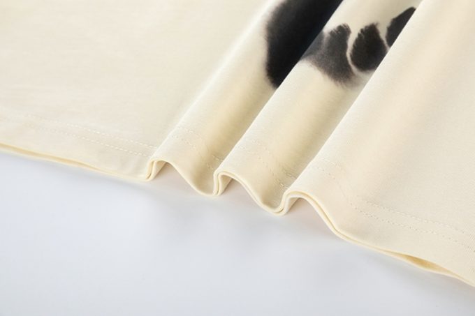 【 Imperceptible Printing 】 High weight short sleeve