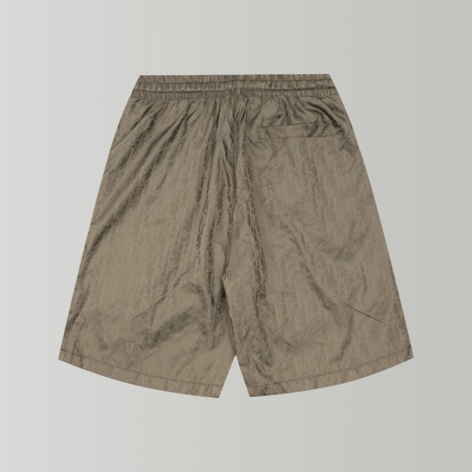 Spring and summer Oblique printed drawstring shorts