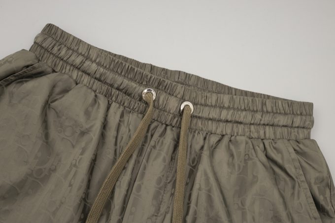 Spring and summer Oblique printed drawstring shorts