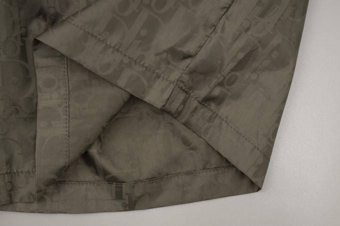 Spring and summer Oblique printed drawstring shorts