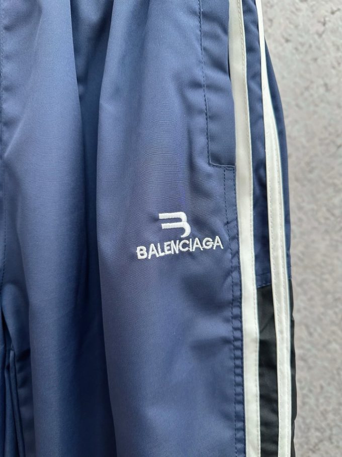 New Balenciaga embroidered sportswear and casual pants