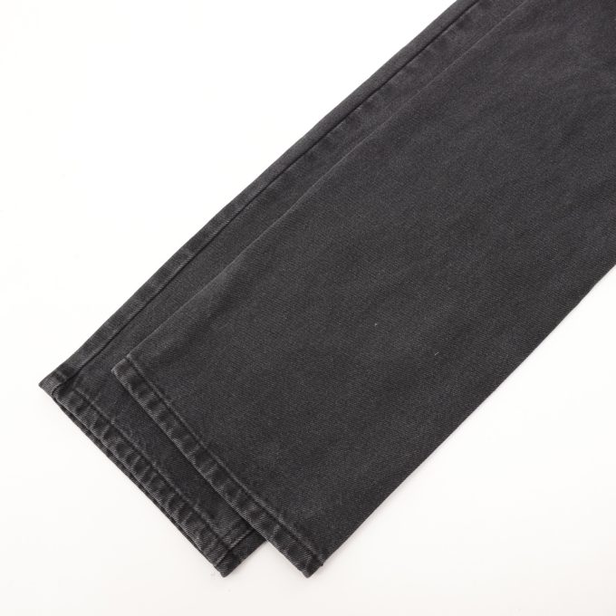 Graffiti cola printed washed jeans