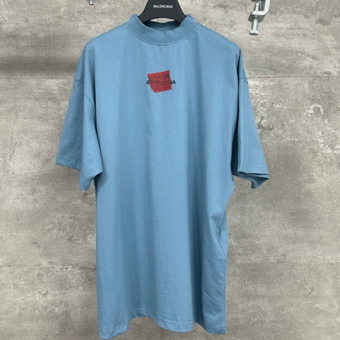 Balenciaga collaboration short-sleeved shirt