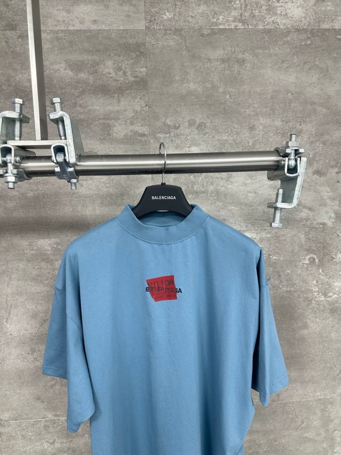 Balenciaga collaboration short-sleeved shirt