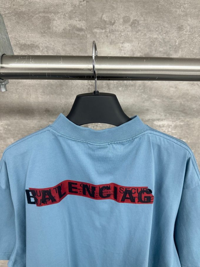 Balenciaga collaboration short-sleeved shirt