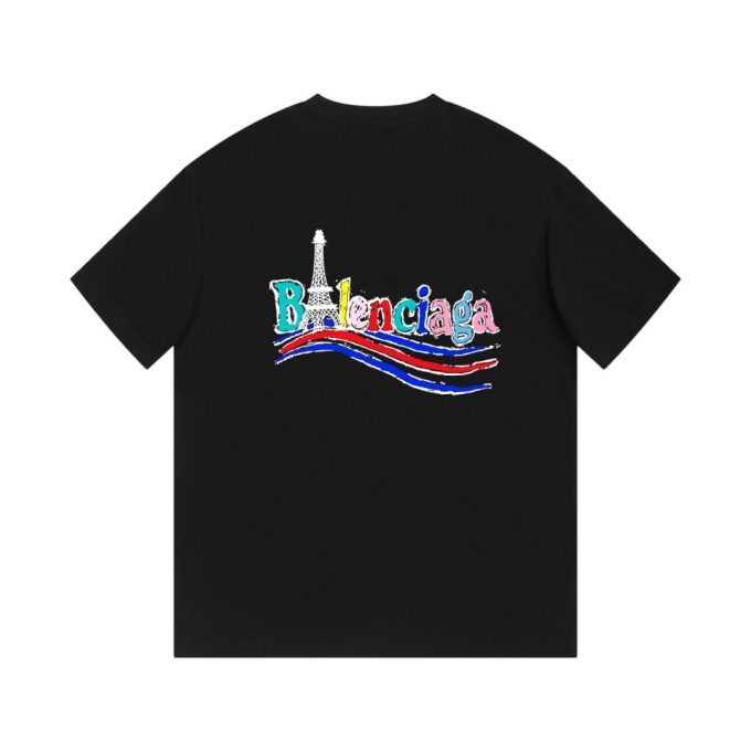 Balenciaga short-sleeved