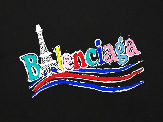 Balenciaga short-sleeved