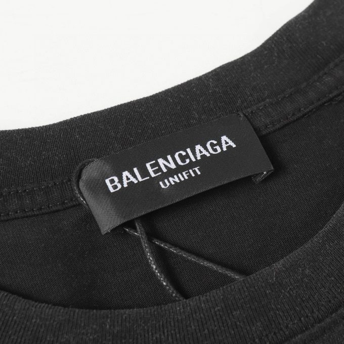 Balenciaga wheat ear Crown short-sleeved T-shirt