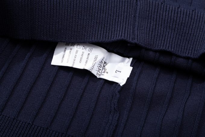 Hermes multicolored pocket knitted POLO shirt