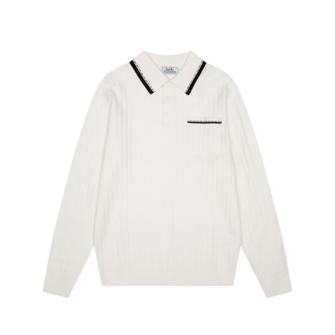 Hermes Lapel T-shirt