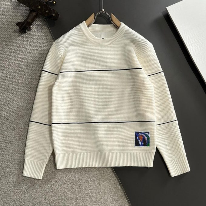 The latest round-neck sweater from Hermes