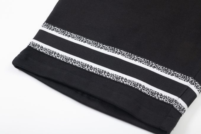 DIOR letter embroidered capri pants