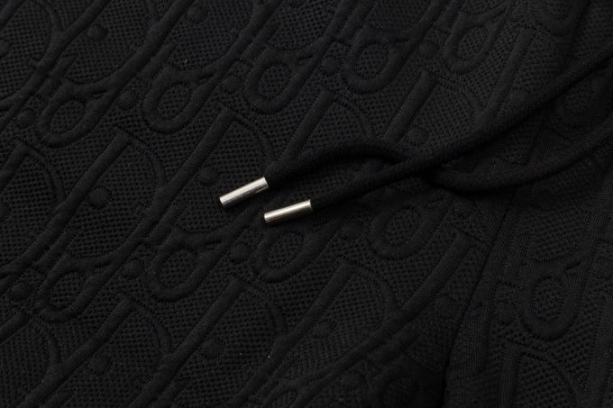 DIOR letter embroidered capri pants
