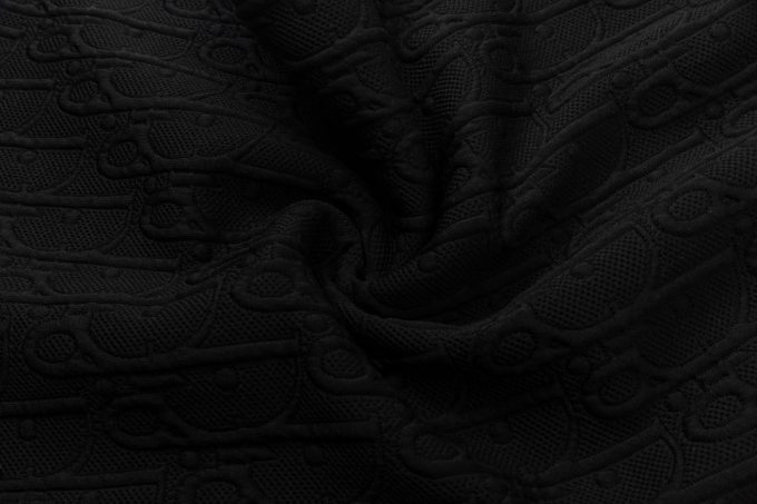 DIOR letter embroidered capri pants