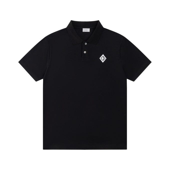 IOR Dior Diamond Patch POLO shirt