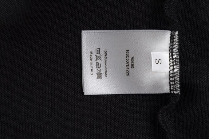 IOR Dior Diamond Patch POLO shirt