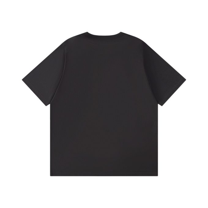 DIOR portrait magazine print short-sleeved T-shirt