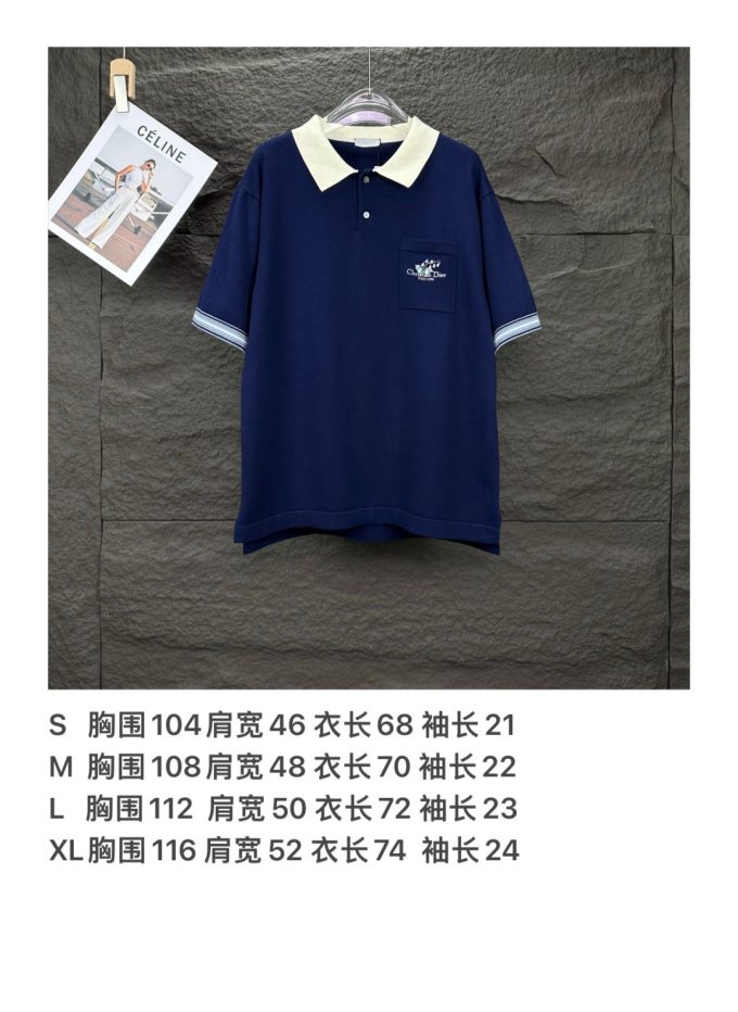 DR Dior round neck and short sleeve
