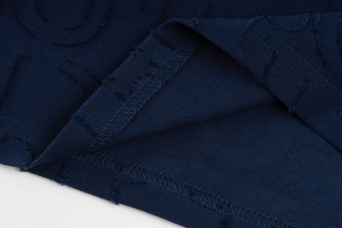 DIOR embossed jacquard short-sleeved T-shirt