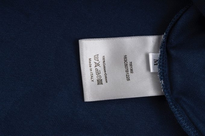 DIOR embossed jacquard short-sleeved T-shirt