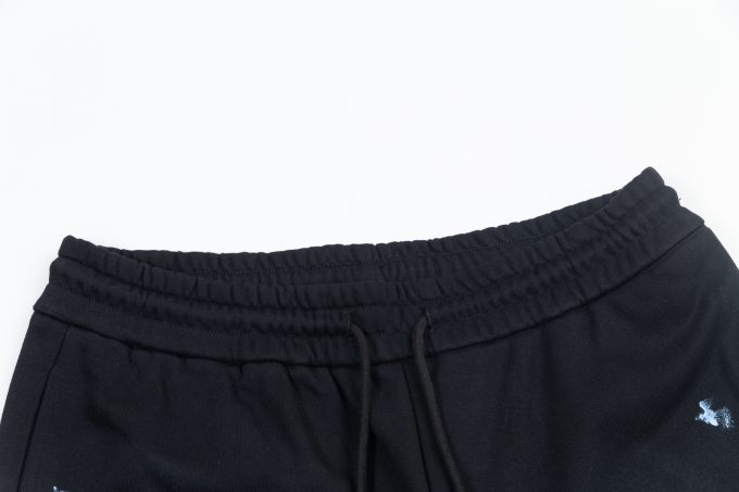 Louis Vuitton hand-painted capri pants