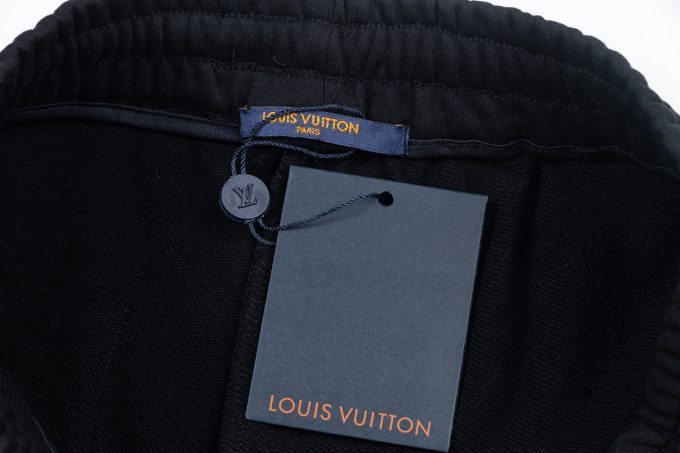 Louis Vuitton hand-painted capri pants