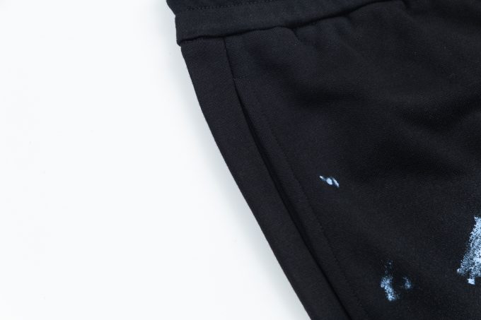 Louis Vuitton hand-painted capri pants