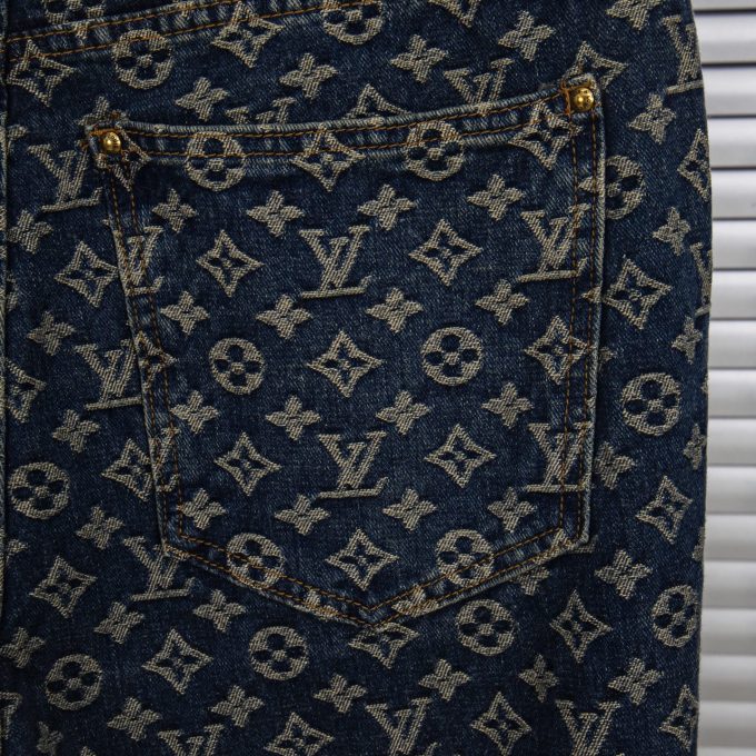 Louis jeans jacquard style