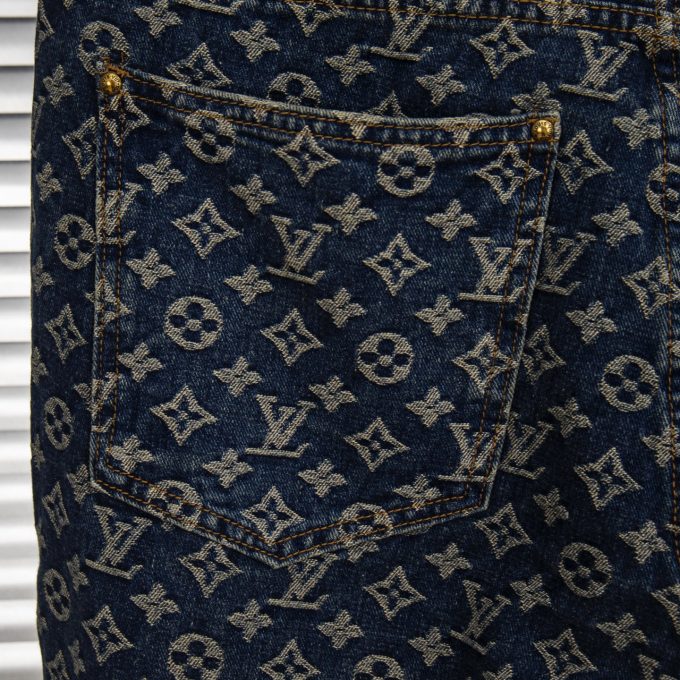 Louis jeans jacquard style