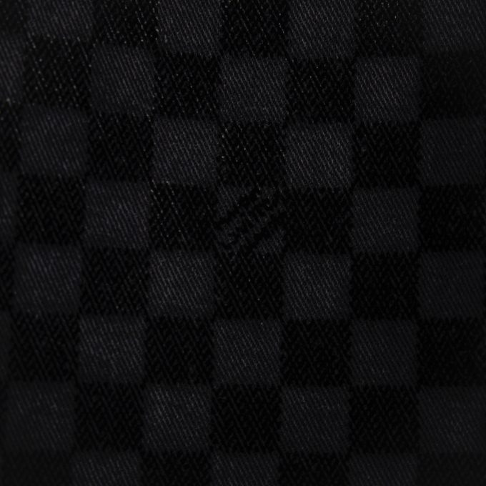 LV Louis Vuitton's 2025 new checkered flocked jeans