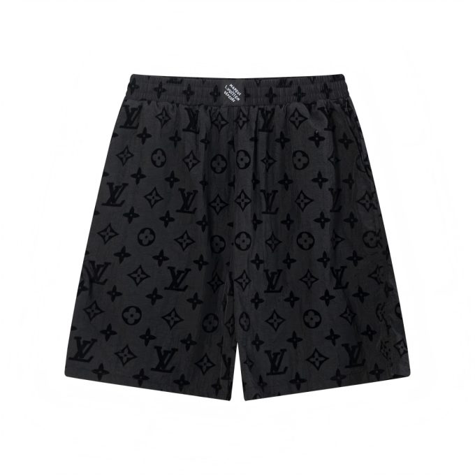 Louis Vuitton velvet jacquard shorts
