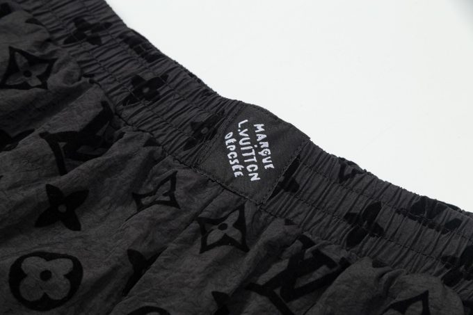 Louis Vuitton velvet jacquard shorts