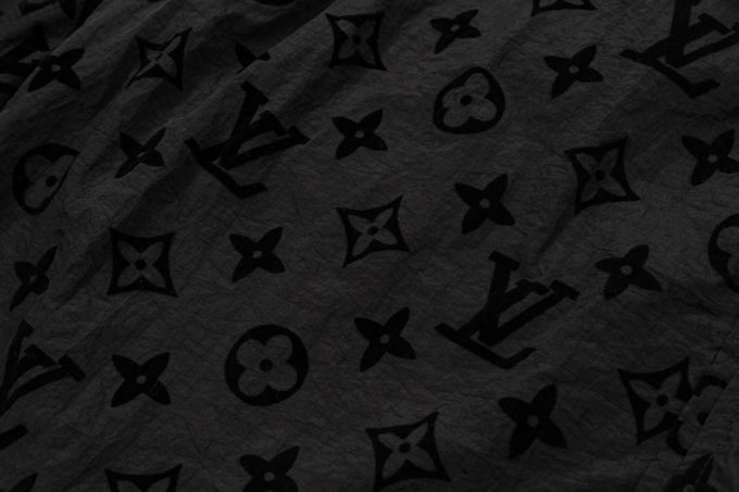Louis Vuitton velvet jacquard shorts