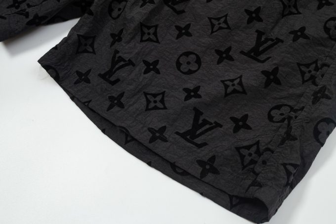 Louis Vuitton velvet jacquard shorts