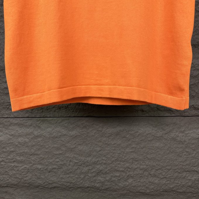 Louis' new embroidered letter short-sleeved shirt