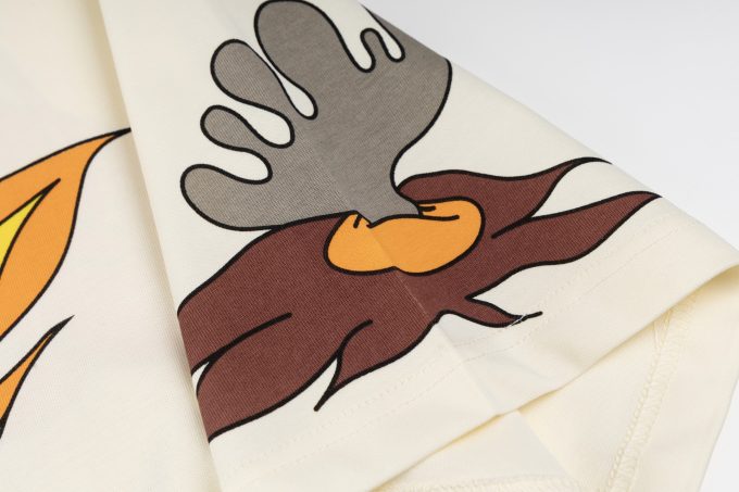 LV Locomotive Flame short-sleeved T-shirt