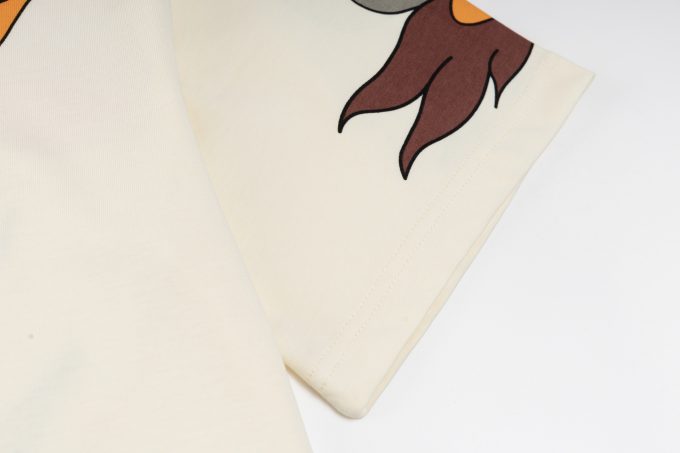 LV Locomotive Flame short-sleeved T-shirt