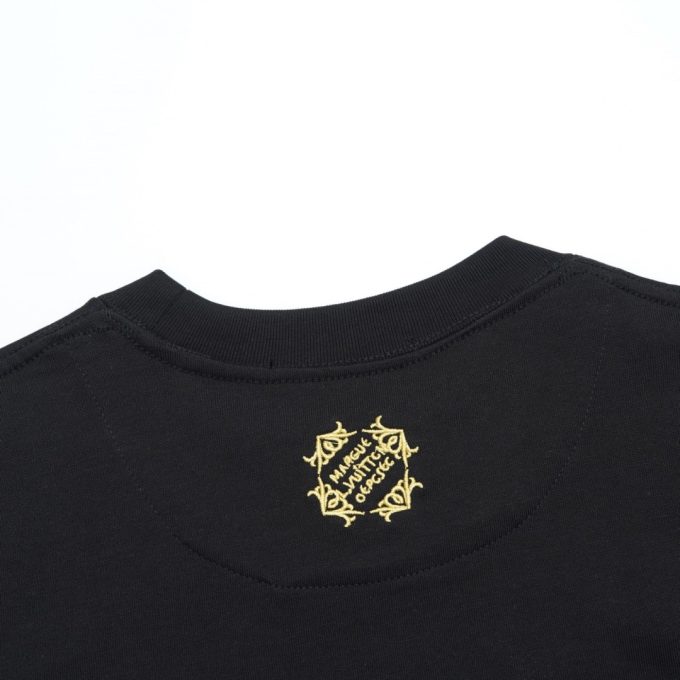 New Louis Vuitton short sleeves with letter embroidery