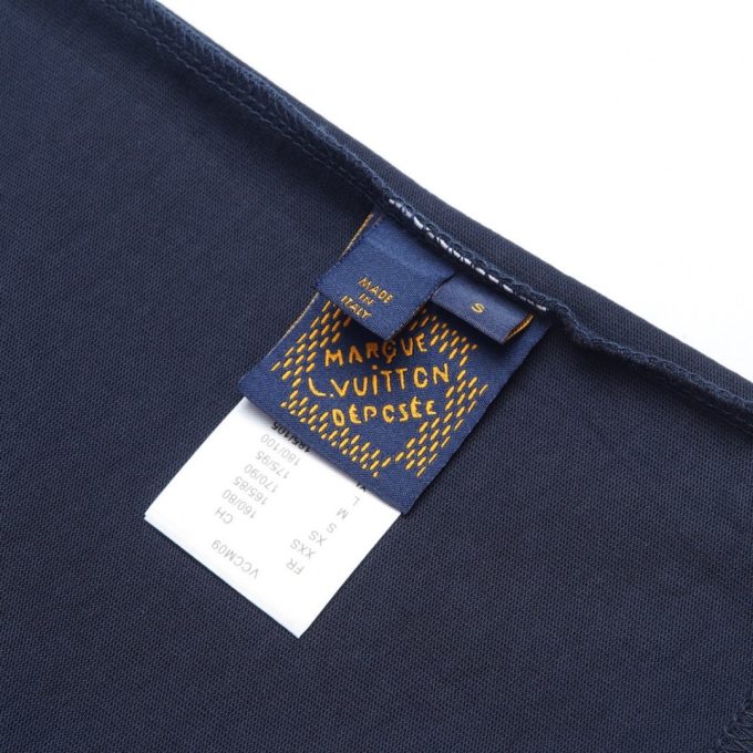 New Louis Vuitton short sleeves with letter embroidery