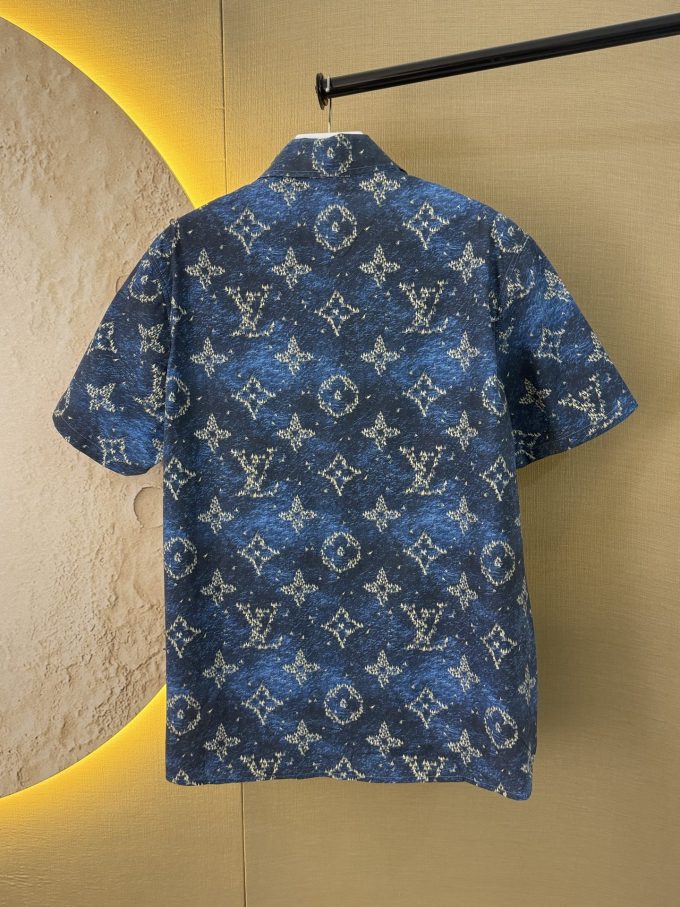 Louis lettered short-sleeved shirt